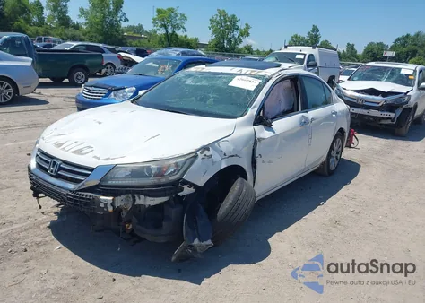 2014 Honda Accord Ex-L from USA, damaged, VIN 1HGCR2F86EA053431